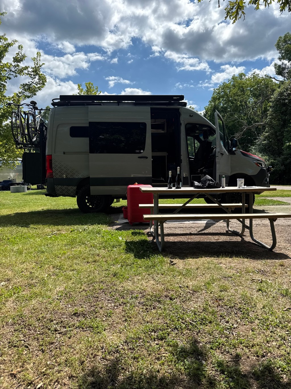 Camping and regrouping…